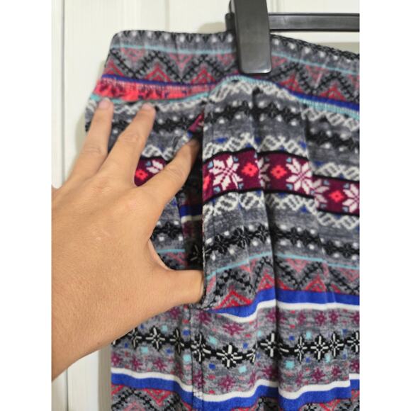 Climate rightby cuddl duds 3x 26/28 women's multicolored fleece pajama pants - Picture 3 of 10